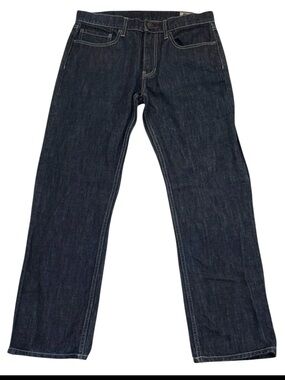 Vintage Y2K CCS Banks Straight Skater Jeans 32x32 Fits 32x30.5 Dark Blue Wash